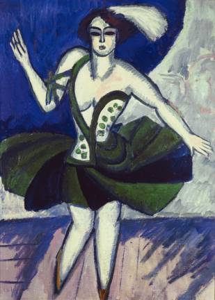 Ernst Ludwig Kirchner (1880-1938) The Russian Dancer Mela, 1911. Oil on canvas. Private Collection