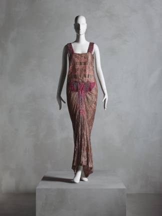 Dress, Madeleine &amp; Madeleine (French, 1919-26), ca. 1923. Promised gift of Sandy Schreier. Image courtesy of The Metropolitan Museum of Art.