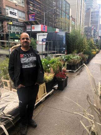 Floral designer and author James Francois-Pijuan is starting a drive that he hopes raises $30 million to open the NYC Historic Floral District Museum. Photo: Keith J. Kelly