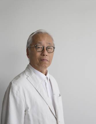 In addition to theater, Hiroshi Sugimoto is known for his photography, sculpture and architecture.