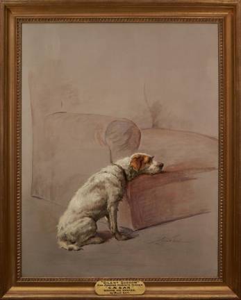 Maud Earl, Silent Sorrow (1910; wire fox terrier).