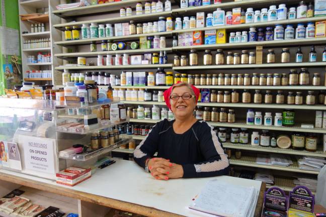 Maria Niculsenku has been working in the store for 22 years.