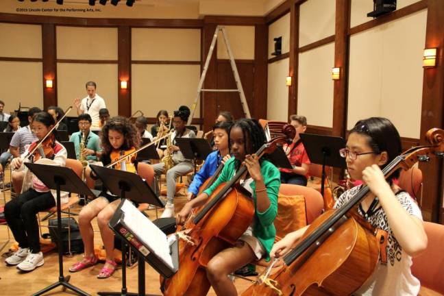 Now virtual, but no less impactful and inspiring, Lincoln Center’s Audition Camp for NYC kids. Photo courtesy of Lincoln Center