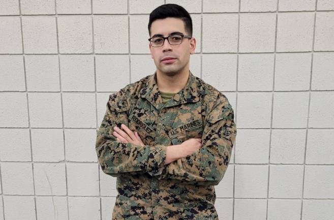 Marine Keeps Staff Safe at Facebook Headquarters