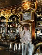 Sean Halbert, the bartender, for now.