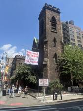 The landmarked church building on Sixth Avenue at 20th Street is for sale or lease once again. In the 1980s and ’90s it housed the Limelight, the infamous epicenter of the party club scene. The building was last an Episcopal church in the late 1970s.