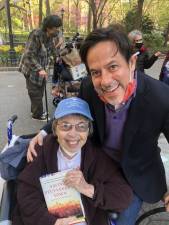 Daniel Garodnick at a book signing event at Stuyvesant Town last week. Photo via Dan Garodnick’s Twitter