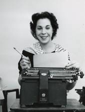 Sandra Newser Waldman (1932-2025) was one of only a handful of women in the Columbia University Graduate School of Journalism in 1955. Early in her career she worked with Walter Cronkite on the CBS Radio network.