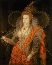 Attributed to Marcus Gheeraerts the Younger, (Flemish, 1561–1635/36). “Elizabeth I” (“The Rainbow Portrait”), ca. 1602. Oil on canvas. Reproduced with the permission of the Marquess of Salisbury, Hatfield HouseImage. ©Hatfield House, Hertfordshire, UK/Bridgeman Images