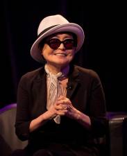 She’s Leaving Town, Bye Bye: Yoko Ono is the latest New Yorker to exit for greener environs. Photo: Ed McGehee Wikimedia Commons