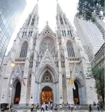 St. Patrick’s Cathedral in Midtown Manhattan is the heart of the Catholic Archdiocese oof New York