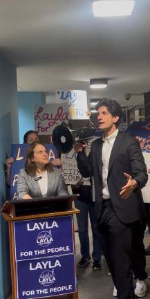 Law-Gisiko has garnered continued support from congressional candidate Jack Schlossberg on the issue; he made an appearance at the May 6 rally.