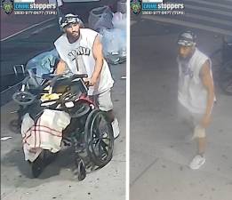 Wanted for elder assault in Chelsea on the morning of Sept. 11, 2026.