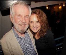 The Academy Award winning director Robert Benton with our entertainment columnist Michele Willens. He passed on May 11 at the age of 92.