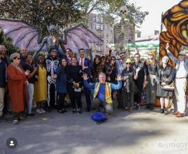 Locals gathered for the Trick-or-Streets 2023 program.