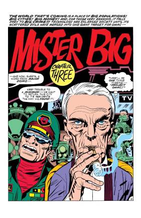 Jack Kirby Way honors the totality of the artist, including this page from OMAC (One Man Army Corps).