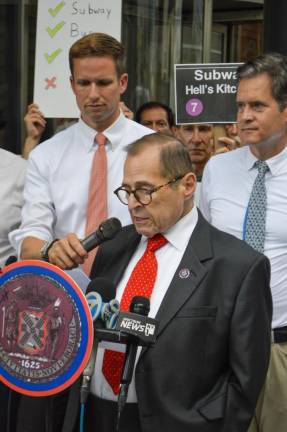 Rep. Jerrold Nadler said he’s raised awareness about a need for the additional subway stop for “nearly two decades.” Photo: Abigail Gruskin
