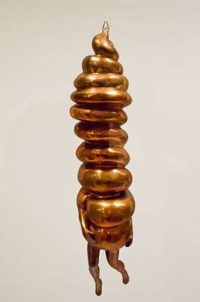 Bourgeois&#x2019; 1984 bronze sculpture, &#x201c;Spiral Woman,&#x201d; speaks through elements of the artist&#x2019;s unique visual language. Photo: Adel Gorgy