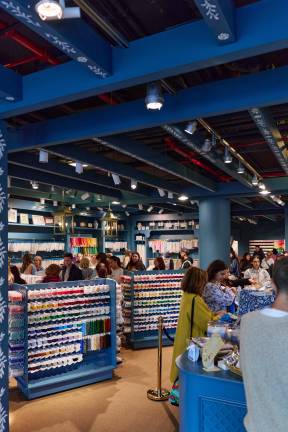 Chelsea’s Penny Linn needlepoint store is the newest place to gather fun, fresh canvases, accessories, and materials to make home décor or fashion items to take pride in.
