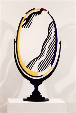 Mirror II, Roy Lichtenstein. Photo by Mary Gregory