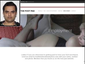 Midtown foot fetish mogul Jason Khan (inset) has been indicted for sex trafficking.