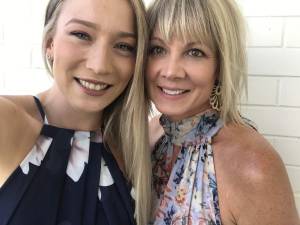 The author with her daughter in February 2018. Photo: Courtesy of Amanda Berry