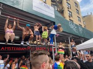 At Pride. Photo: Darya Foroohar