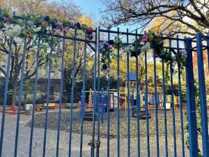 The playground at P.S. 11. Photo: Abigail Gruskin