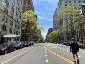 The Open Streets plan includes West End Avenue from 87th to 96th Street. Photo: Alexis Gelber