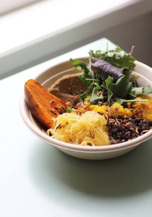 Healthy offerings. Photo: Karissa Ong for BeccaPR