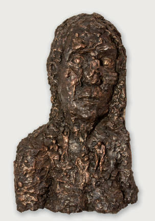 &quot;Autobiography&quot; (2014) bronze by Lynda Caspe. Photo: Lisa White