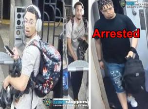 Elder Assault in Chelsea subway suspect (left); Arrested for assaulting an MTW employee.