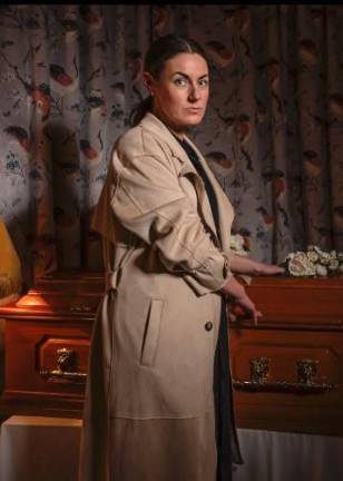 Shelly Atkinson stars in <i>Granny Jackson’s Dead</i>, a comedy that grows from death and grief. The play won for Best Production.