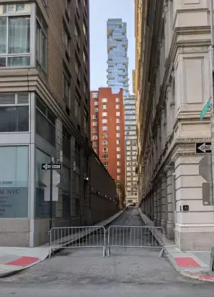 Summer Streets, which shuts down roadways for pedestrian and bike use, is returning to Manhattan on three weekend days this month. Above: a closure during the 2024 edition of the DOT program.