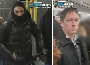 Left: Union Square subway stabber indicted; wanted for forcible touching, April 2, 2026