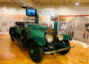 At the Springfield Museums, the Wood Museum of Springfield History is filled with exhibits of Springfield technical history, which included Rolls-Royce, the British luxury carmaker, which had a plant in Springfield from 1921 to 1931. This 1928 Phantom I, S273 FP was owned by the late M. Allen Swift of West Hartford, Connecticut. Photo: Ralph Spielman