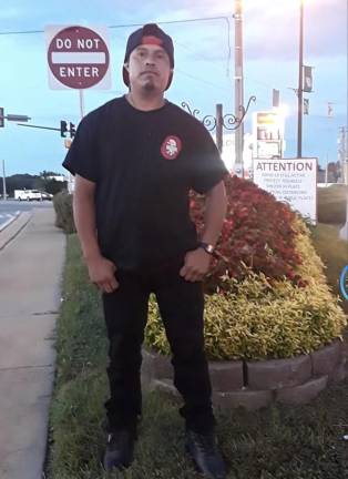 Migrant Santiago Asjac Sirin in better days.