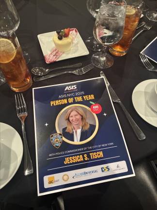 Hours after Jessica Tisch told her NYPD colleagues she was staying on the job under Zohran Mamdani, she talked about why at a security conference luncheon where she was honored as the Person of the Year.