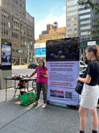 Community resistance: Layla Law-Gisiko, chair of CB 5 Land Use Committee. Photo: Tyler Simeone