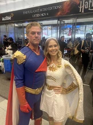 Costumes were worn, poses were struck by cosplayers at New York Comic Con 2025.