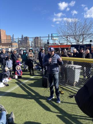 Newly installed NYS Assembly member Keith Powers said that not only did he play on Con Ed Field as a youngster, but his father was a young player there when the league was first founded.