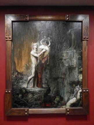 Orpheus, this time in Hades, by Pierre Amédée Marcel-Béronneau, was included in the final Rose+Croix salon. Photo: Adel Gorgy
