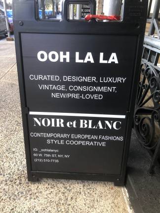 OOH LA LA boutique owner Cassandra Goins offers everything from quiet luxury to one-of-a-kind vintage at her curated consignment shop, located at 60 W. 75th St.
