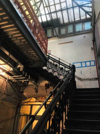 Looking up from the 10th floor. Photo: Diana DuCroz