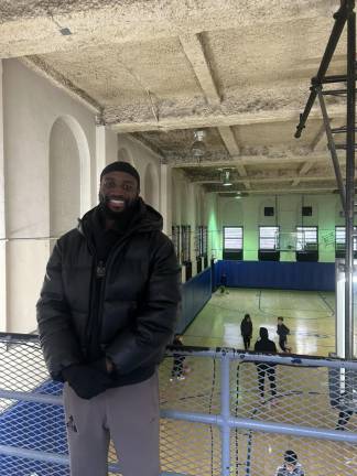 Head coach Eric Kipoliongo of the Stage 10 soccer league says kids will be without an indoor practice space due to the Archdiocese of New York’s recent sale of the Holy Name of Jesus community center to a developer.