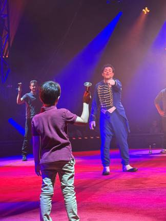 Johnny Rico, a third-generation circus clown, brings a modern stylish spin as he sings, juggles, and dances.