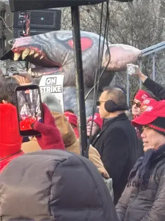 This year’s strike was far more bitter than a strike three years earlier that lasted only three days. The inflatable rat was on display at Mount Sinai West on Jan. 20. Mount Sinai and Montefiore nurses voted to end their strike on Feb. 11 but New York-Presbyterian nurses did not ratify a new contract until Feb. 21.