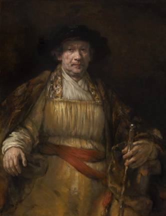 Rembrandt van Rijn (1606–1669) Self-Portrait, 1658 Oil on canvas 52 5/8 x 40 7/8 inches. The Frick Collection, New York