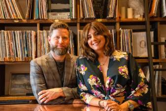 Vinyl Steakhouse owners Kevin and Sofia Flannery. Photo: MST Creative