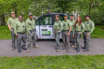 Clad in green, the Central Park Ranger Corps made its Central Park debut in recent weeks and was officially announced by Central Park Conservancy on May 22.